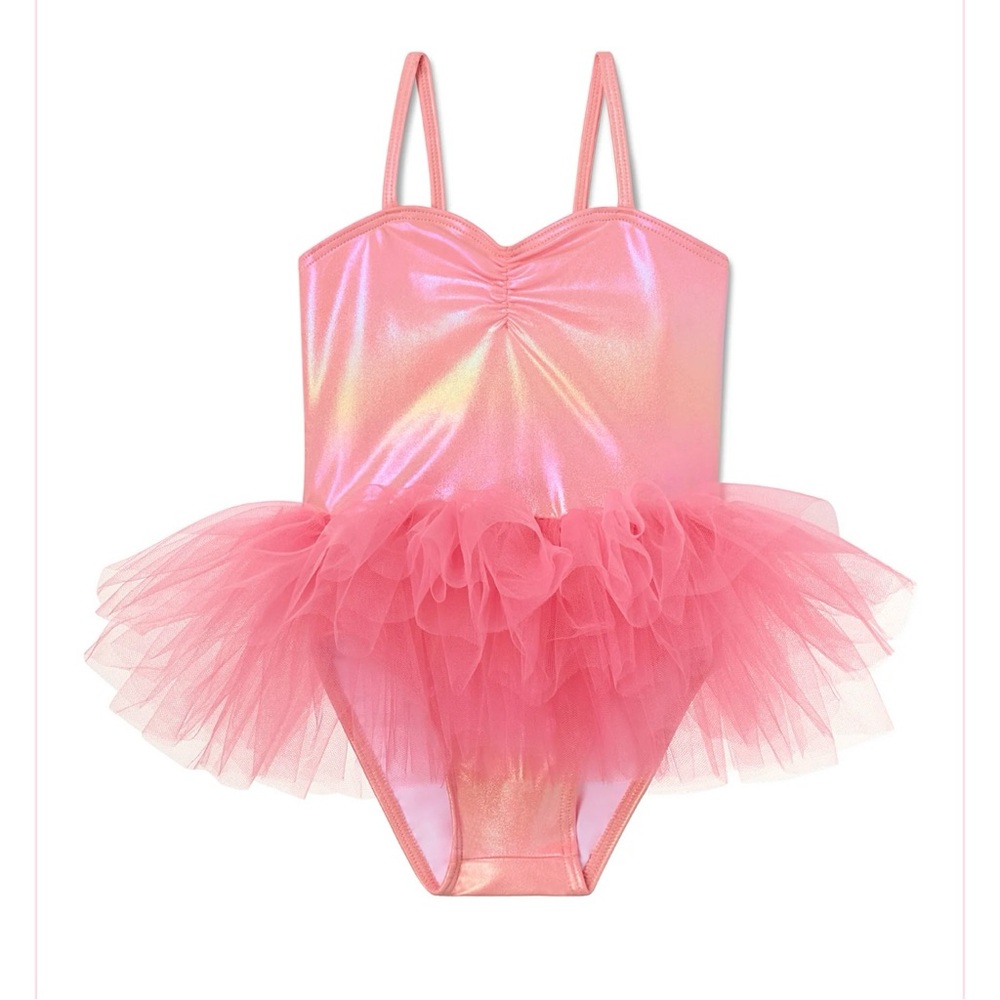 I love plum tutu swim suit